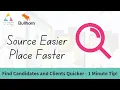 Bullhorn Tip - Speedy Sourcing and KIT with Advanced Notes