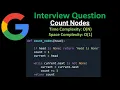 Count Nodes - Linked List