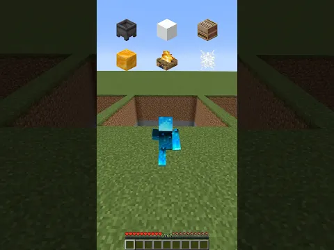What you can fall in Minecraft #minecraft