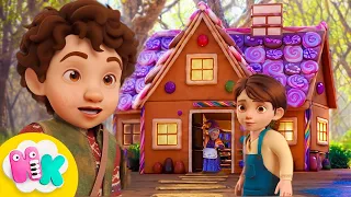 Hansel ve Gretel 🍭🏠 Çocuklar İçin Hikaye | Türkçe Çizgi Film Çocuk Masalları ve Şarkıları - HeyKids