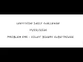 696 - Count Binary Substrings Daily 2026
