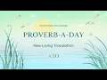 NLT Proverb-A-Day Challenge Proverbs 30