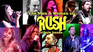 Download The Men \u0026 Women of RUSH ~ 10 Tribute Bands in 10 minutes (video #1) MP3