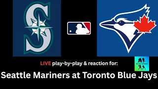 Mariners vs Blue Jays 8 29 26 LIVE play by play reaction