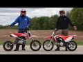 Honda CRF110 vs SSR 125 Pit Bike - Who Wins