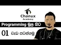 Sinhala Programming Basics lesson 01