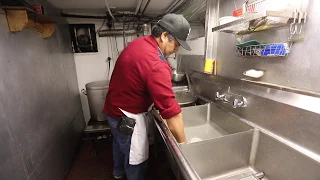 Making mozzarella at Russo s