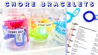 Free Planner Printables How to Use AD Task Bracelets with a Happy Planner Cleaning Schedule