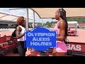 Olympian Alexis Holmes