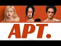 Download Lagu ROSÉ \u0026 Bruno Mars - APT. // You as a Member // KARAOKE // (3 Members Ver.) Color Coded Lyrics