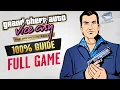GTA Vice City The Definitive Edition - Full Game Walkthrough 100% Completion (PC 4K 60fps)