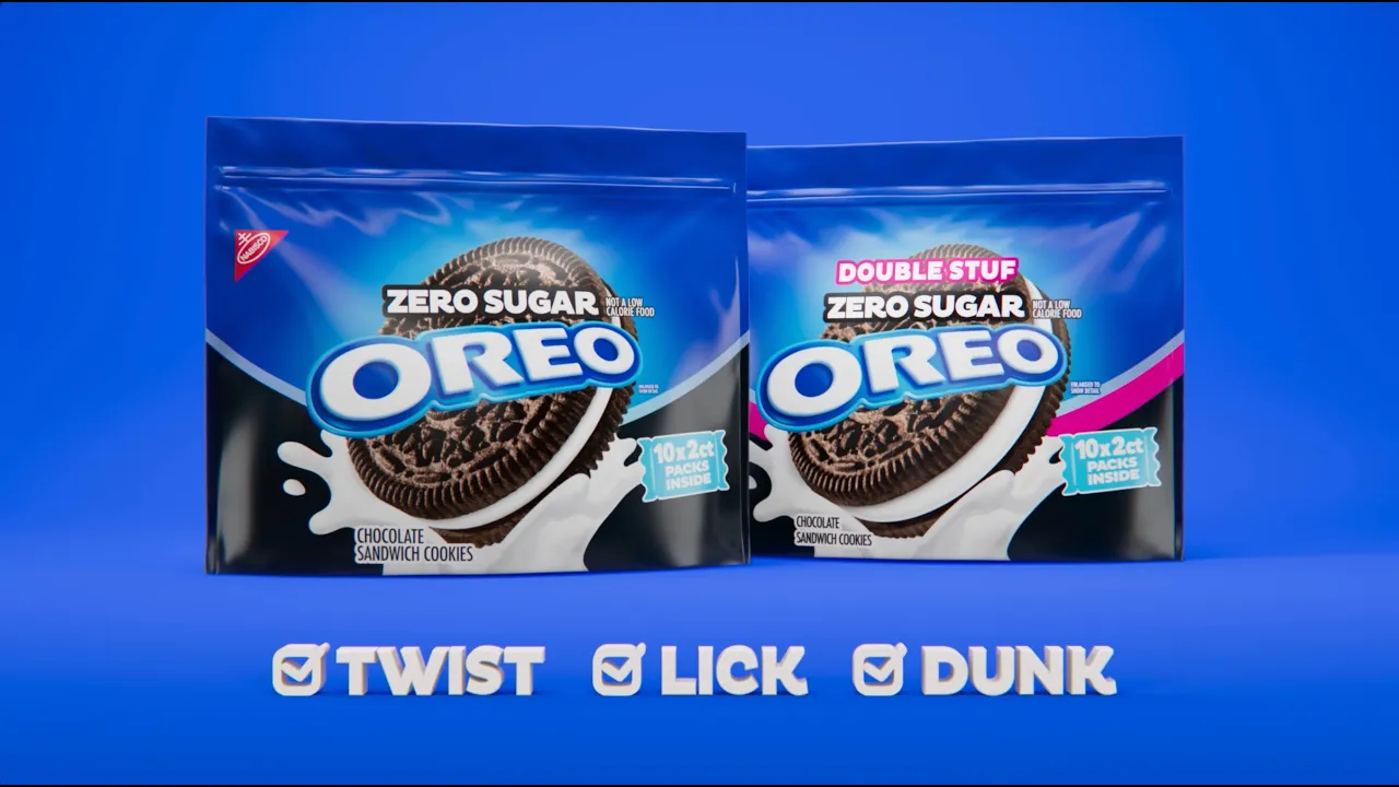 OREO Cookie — Oreo Zero Sugar - Still Deliciously Dunkable (YouTube video ad)