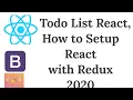 How setup React with Redux Redux-thunk and axios Best To Do List App