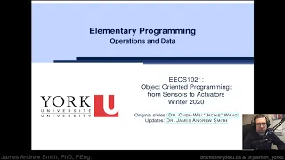 Class Elementary Programming in Java -