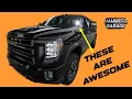 Brutus gets A-Pillar off-road LED s 2023 GMC Sierra 2500 AT4
