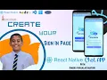 React Native Chat Application Sign In Sinura Wahalathanthri Java Institute