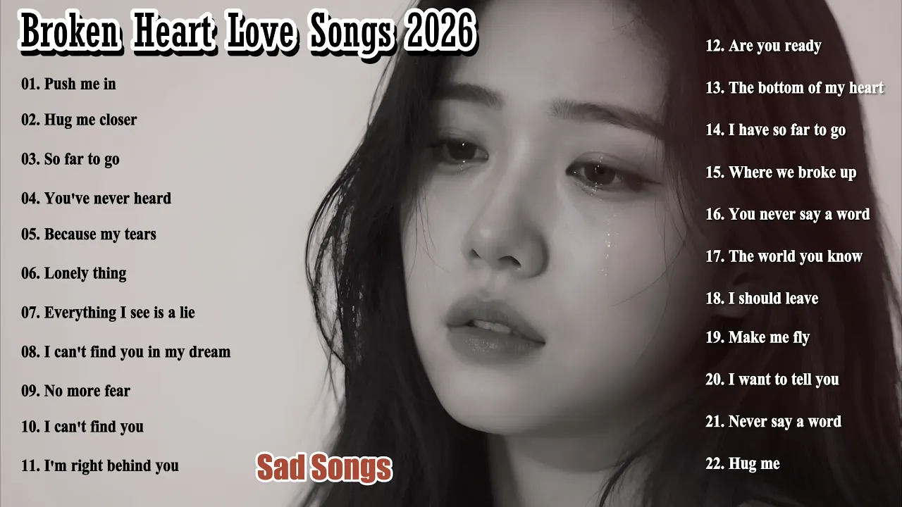 Broken Heart Love Songs 2026 - NiExshadow || Top English Sad Songs Playlist