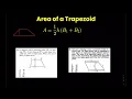 YOU NEED TO KNOW THIS FORMULA Area of trapezoids GEOMETRY ACT MATH SAT ACT MATH