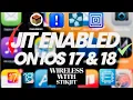 How to Enable JIT on iOS 18 Wirelessly No PC Enable JIT on iPhone iPad Easily with StikJIT 2025