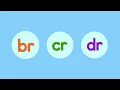 Phonics Chant┃br · cr · dr ∥ Double Letter Consonants┃Spotlight on One Phonics