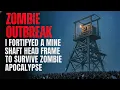 ZOMBIE OUTBREAK: I Fortifyed a Mine Shaft Headframe to Survive Zombie Apocalypse