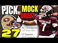 San Francisco 49ers 2026 NFL Mock Draft For All 7 Rounds
