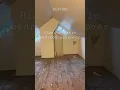 BEFORE Attic bedroom makeover