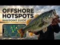 Kentucky Lake KY Bass Fishing Waypoints Best Offshore Bass Hotspots