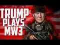Trump Plays Modern Warfare 3 Voice Troll