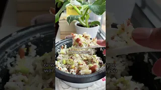 How I make white rice with 3x the fiber and protein