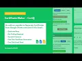 Certificate Maker - CertQ Create Dynamic Certificates and Email with CertQ By XURJ