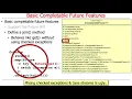 Basic Java CompletableFuture Features