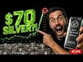 Silver Breaks 70 COMEX Open LIVE News Analysis