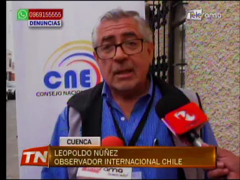 El voto en casa, en presencia de observadores internacionales