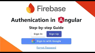 Firebase Authentication in Angular 17 - Part 6 Firebase Custom Sign-up and Sign-up with Google