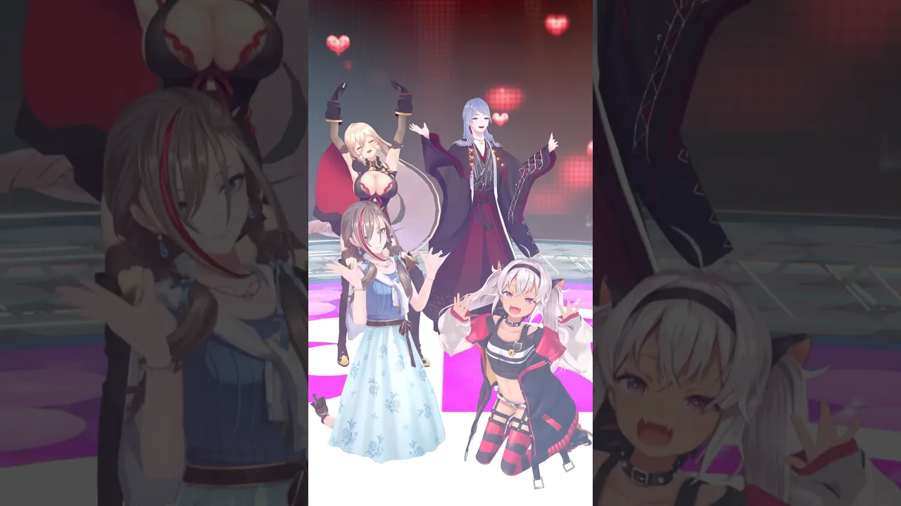DISCOTHEQUE / #nijisanji #ニュイソシエール #来栖夏芽 #弦月藤士郎 #魔使マオ
