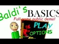 Lagu Baldi's basics full game public demo sounds