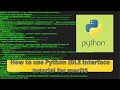 How to use Python IDLE interface - Tutorial for MacOS