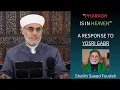 Download Lagu Only Wahhabis Takfir Pharaoh? A Response to a Fool - Sheikh Saeed Foudah