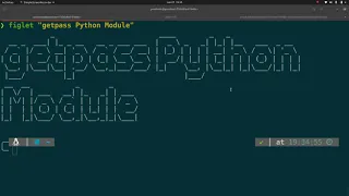 Python getpass module
