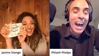 Phlash Phelps and Janine Stange Toilet Paper Pass