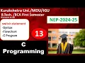 C switch statement syntax flowchart and C program BCA BTECH PPS C programming nep 2024