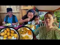 Download Lagu Boiled Egg and potato Fry Recipe and rice cooking and eating फ्राइ गरेको अण्डा र आलु सँग भात खाको