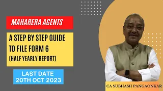 Download MAHARERA Half Yearly Form 6 Report Submission | Step-by-Step Guide for Real Estate Agents #maharera MP3