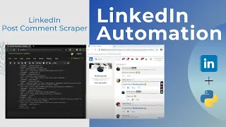 LinkedIn Post Comment Scraper LinkedIn Automation - Python DataKund