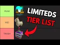 Roblox Limited Item Tier List - SUB 100K