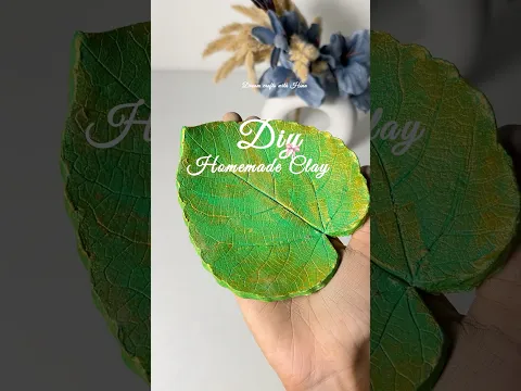 Homemade Clay Recipe | Easy DIY Clay at Home ✨ #homemadeclay #diyclay #clayrecipe #diy #craftideas