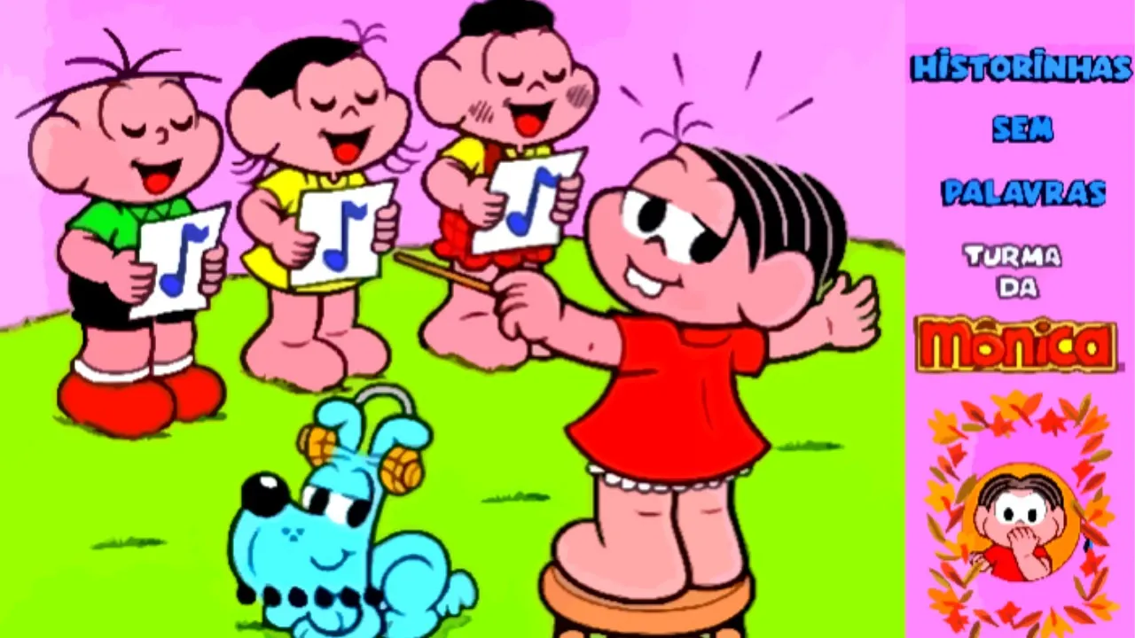 4 HISTORINHAS SEM FALA DA TURMA DA MÔNICA (FUNNY CARTOON)