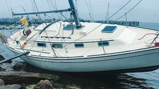 Sailboat Wrecks On Christmas – Ep. 29 [ Sailing Ixion ]