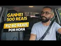 Ganhei mais de R$60 por hora nesse sabadão ✅